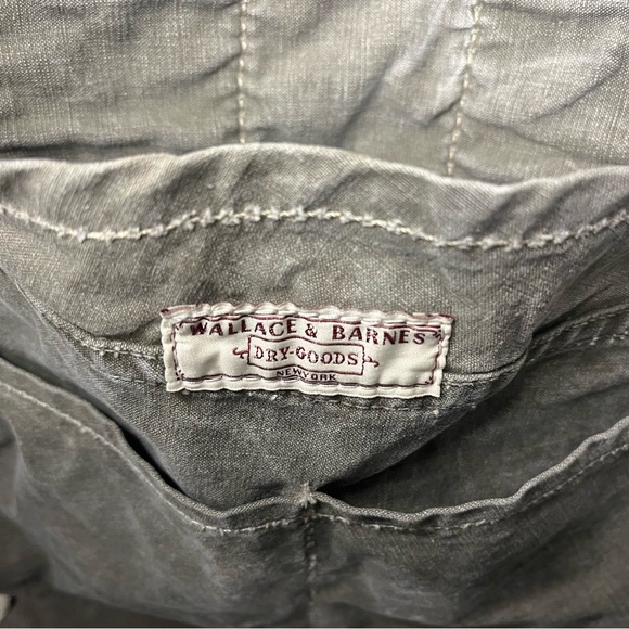 Rare Wallace & Barnes J. Crew Dry Goods New York Canvas Tote Bag - Picture 10 of 15